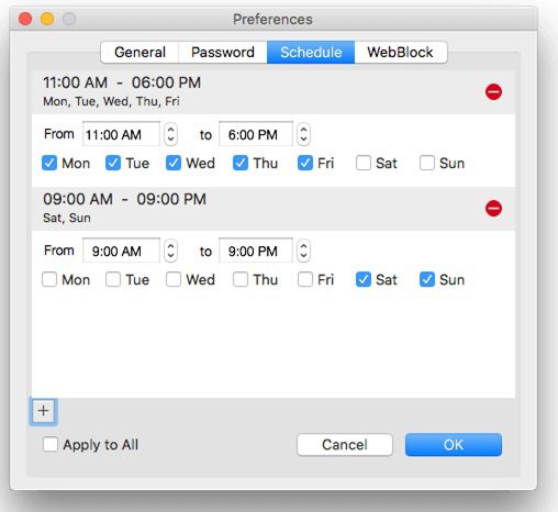 Block Websites on Mac Chrome & Safari For Short Span