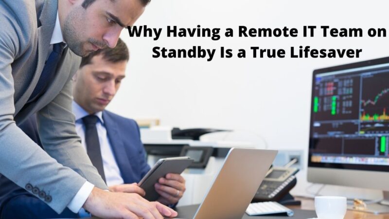 5 Reasons Why Having a Remote IT Team on Standby Is a True Lifesaver